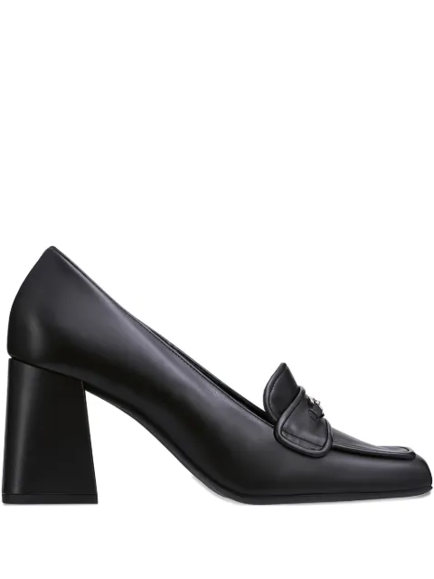 Hogl Julie block-heeled leather loafers Black 61074100100