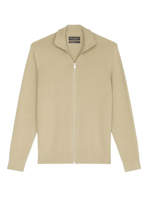 Marc O'Polo zip-up cardigan Neutrals 329514461196737