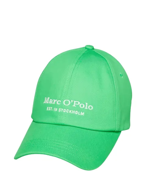 Marc O'Polo logo-embroidered cap Green 402806801063444