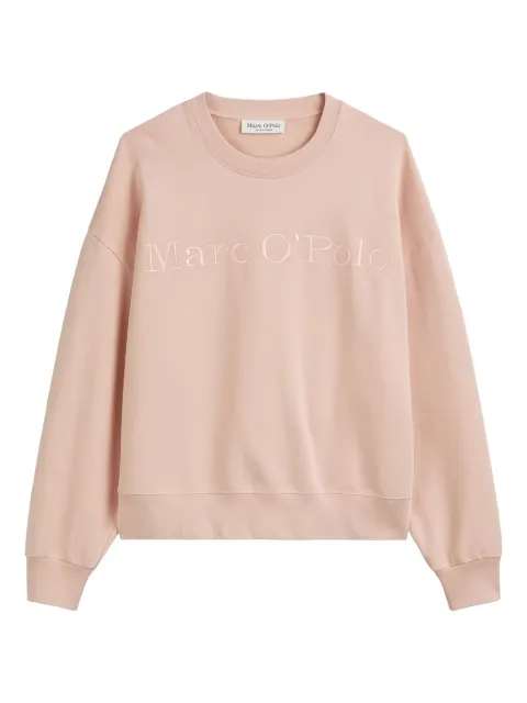 Marc O'Polo logo-embroidered sweatshirt Orange 502407354033