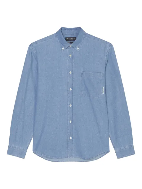 Marc O'Polo button-up chambray shirt Blue 328721442058M80