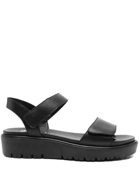 ARA 45mm adjustable-strap platform sandals Black 123351801