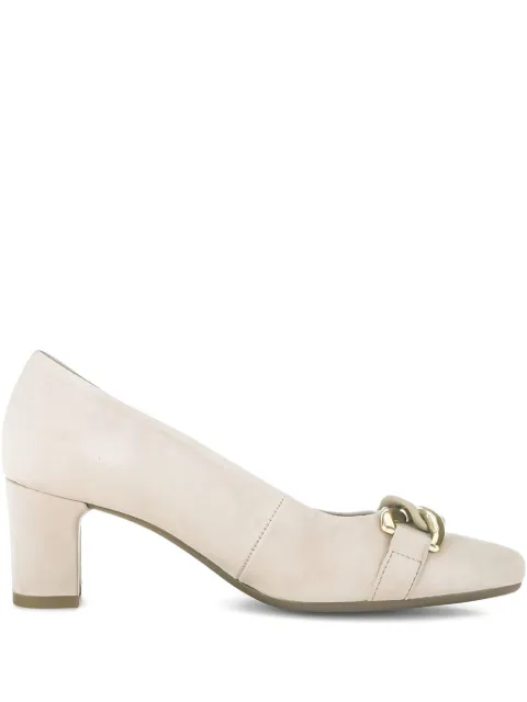 GABOR chain-embellished pumps Neutrals 2215133
