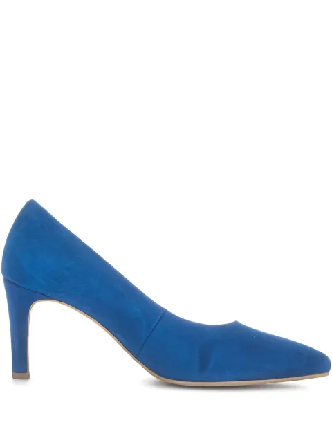 GABOR 70mm suede pointed-toe pumps Blue 2138036