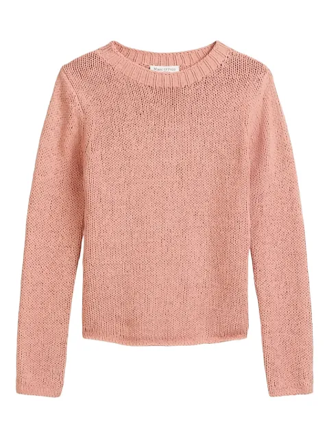 Marc O'Polo open-knit sweater Pink M03513660079