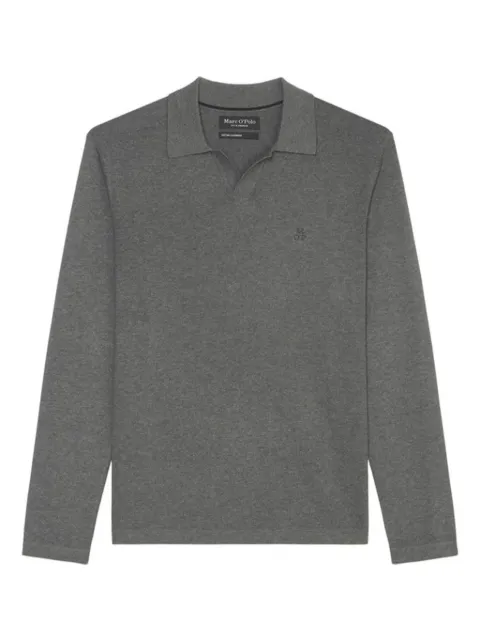 Marc O'Polo long-sleeve polo sweater Grey 428513560320