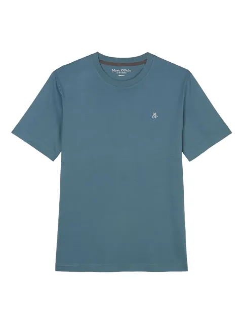 Marc O'Polo crew-neck logo T-shirt Blue 520201251054