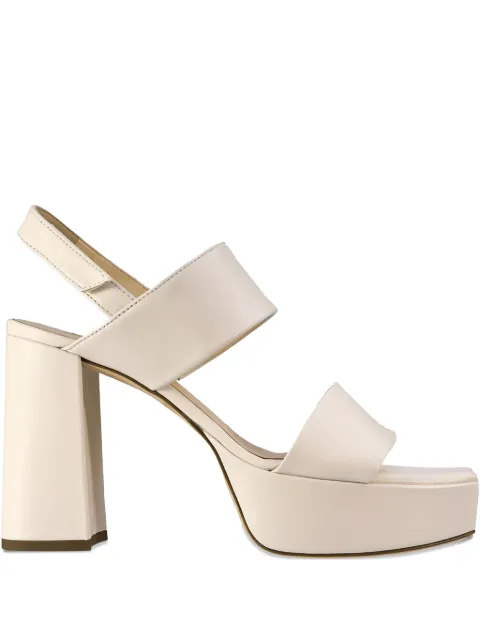 Hogl Cindy platform block-heel sandals White 51059301200