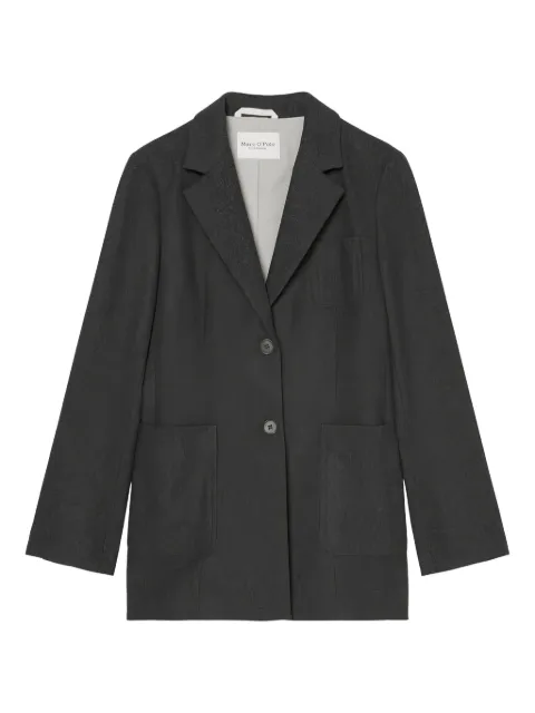 Marc O'Polo single-breasted blazer Grey 409020880083