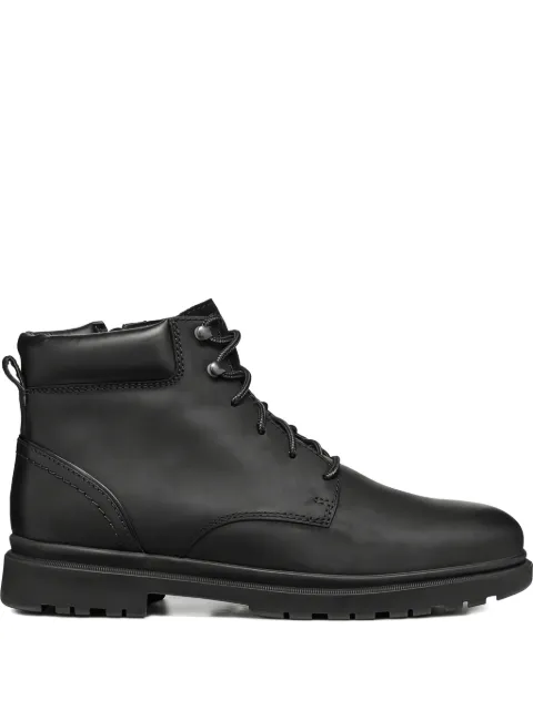 Geox Andalo lace-up zip boots Black U46DDC000FFC9999