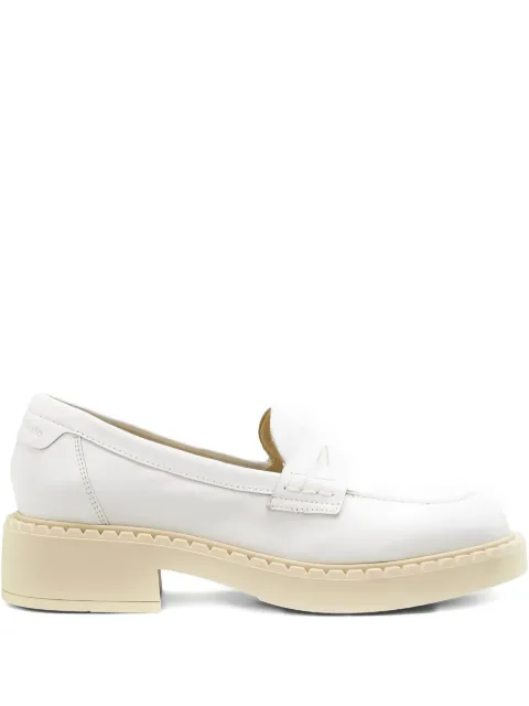 Marc O'Polo block-heel loafers White 30117673201