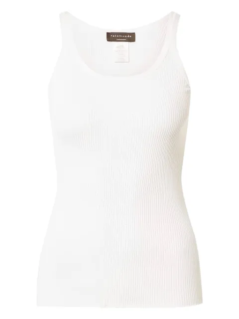 Marc O'Polo fine-ribbed tank top White 504231150107