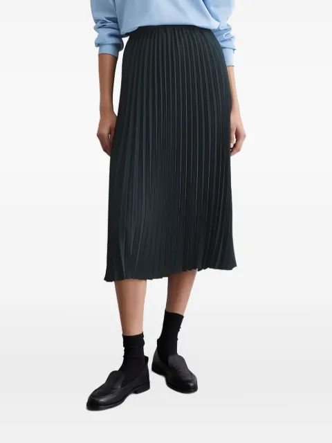 Marc O'Polo pleated midi skirt Blue 500023620265
