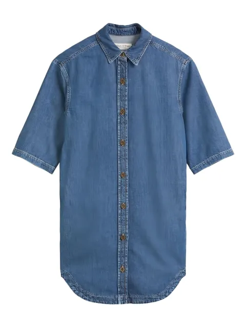 Marc O'Polo button-up denim shirt dress Blue 503906326003