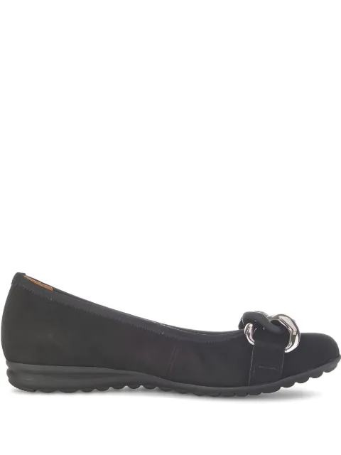 GABOR chain-link ballet flats Black 4262547