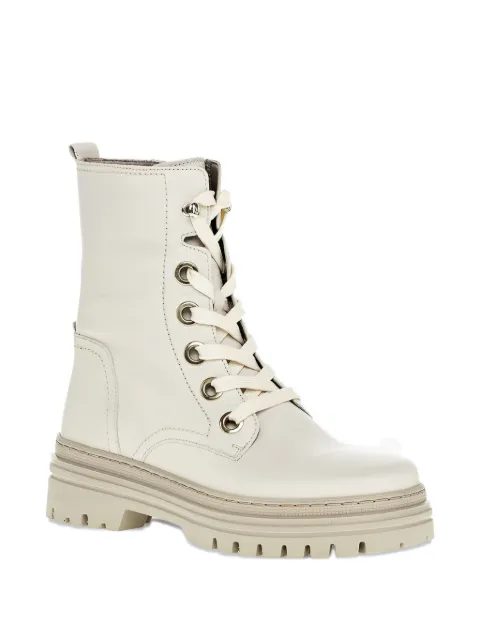 GABOR lace-up platform boots Neutrals 31721