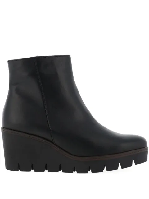 GABOR 50mm Utopia wedge ankle boots Black 3478027