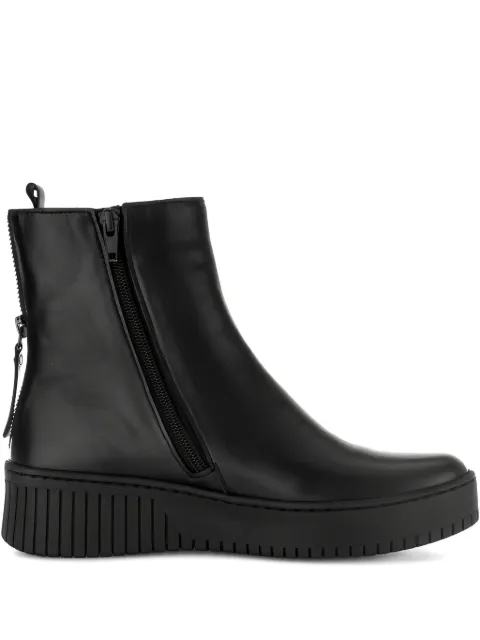 GABOR leather ankle boots Black 5363177