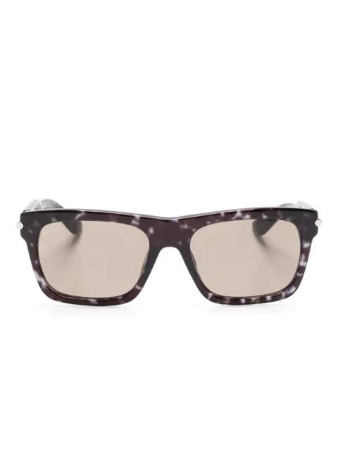 Alexander McQueen Eyewear square-frame sunglasses Black AM0495S