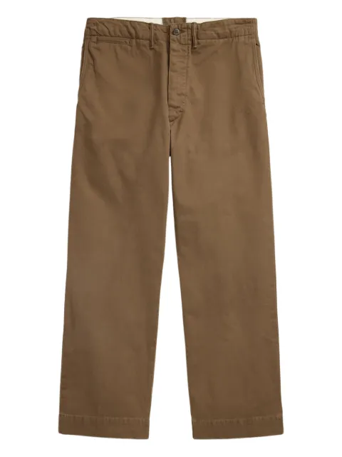Ralph Lauren RRL straight-leg chino trousers Brown 782959651001