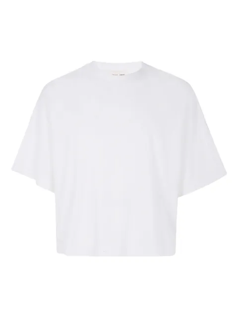 FEAR OF GOD ESSENTIALS logo-patch T-shirt White 125SP255894FW