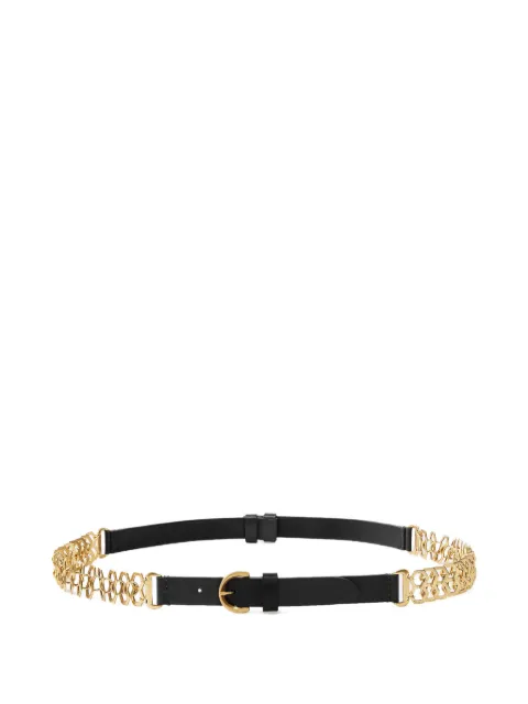 PINKO belt with chain insert, 2 cm Black 105893A2XI
