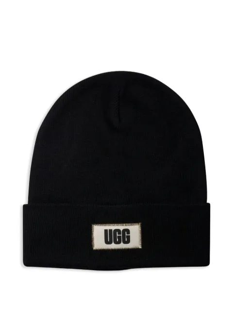 UGG High Crown beanie hat Black 101067BLK