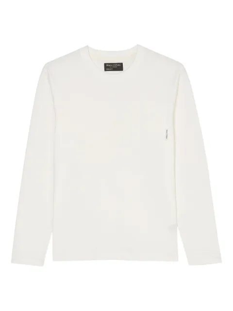 Marc O'Polo long-sleeve pocket T-shirt White 520222252060