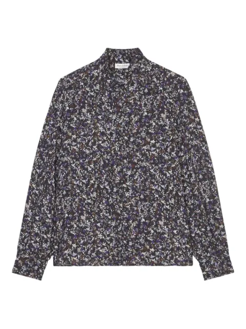 Marc O'Polo floral-print button-up shirt Blue 310098342279W15