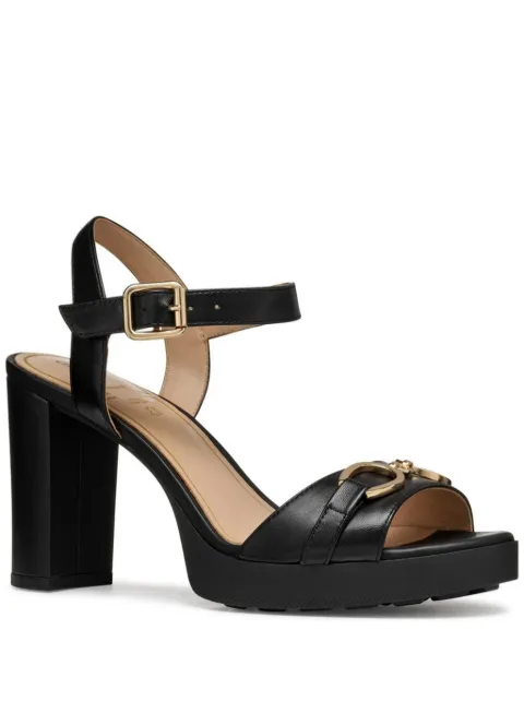 Geox 85mm Walk Pleasure platform sandals Black D55B6A000TU
