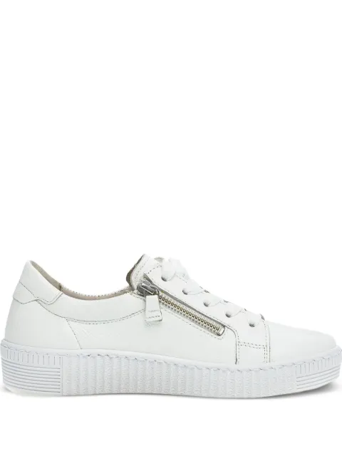 GABOR zip-detail low-top sneakers White 6333421