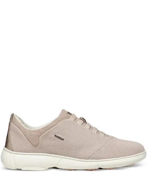 Geox Nebula 2.0 mesh-panelled lace-up sneakers Pink D45VUB07TBVC8W5Q