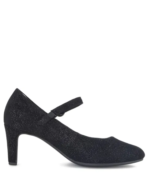 GABOR leather pumps Black 4141137