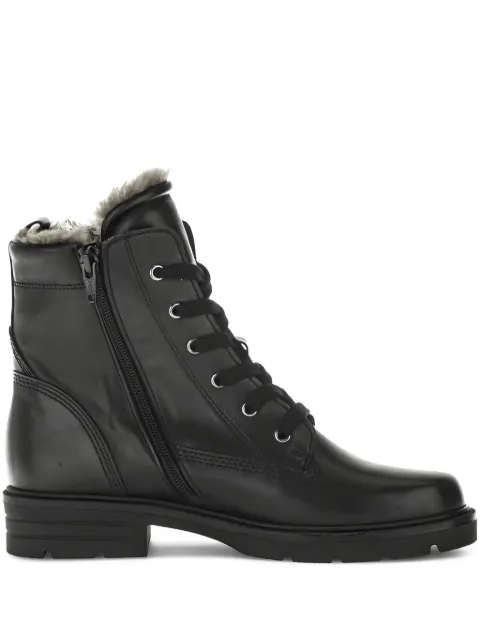 GABOR lace-up boots Black 5465197
