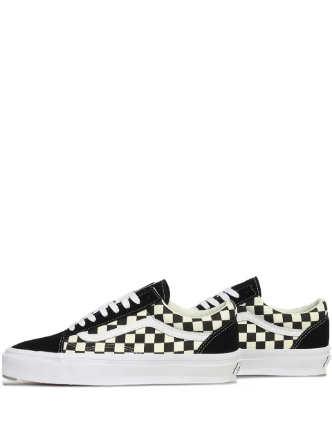 Vans Premium Old Skool™ 36 checkerboard-print sneakers Black VN000CQD