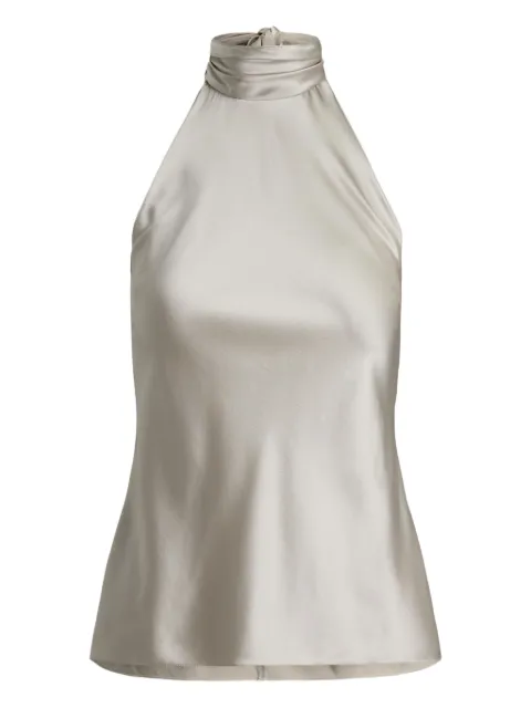 Ralph Lauren Collection halterneck top Neutrals 290P00374001
