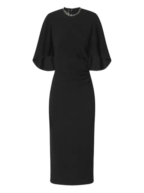 PINKO Scopone midi dress Black 105583A2Q2