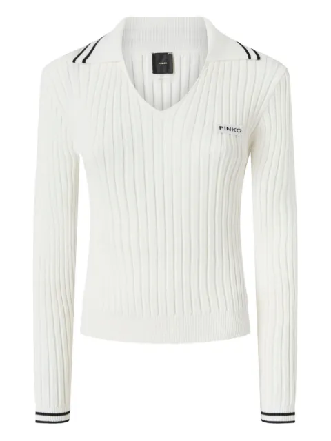 PINKO logo-detail sweater White 105418A2PS