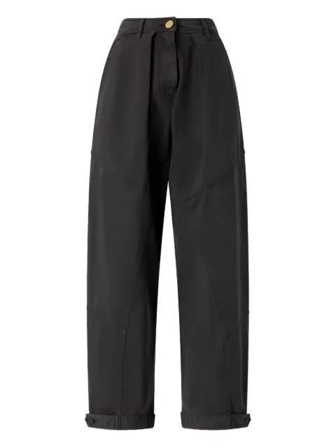 PINKO seam detail trousers Brown 105667A2TV