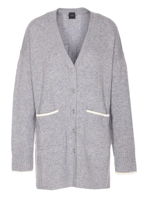 PINKO mélange-effect cardigan Grey 105451A2Q9