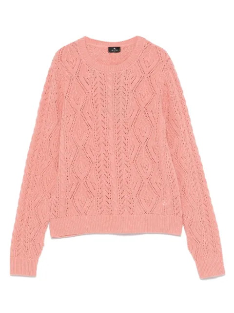 ETRO wool sweater Pink WRKE0319AV708