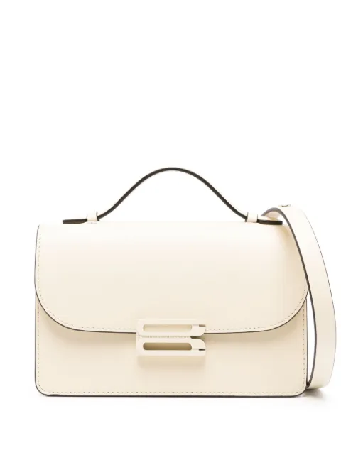 Victoria Beckham mini Dorian leather shoulder bag White B325AAC006641A