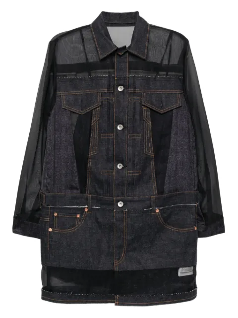 sacai cotton dress Blue 2507713