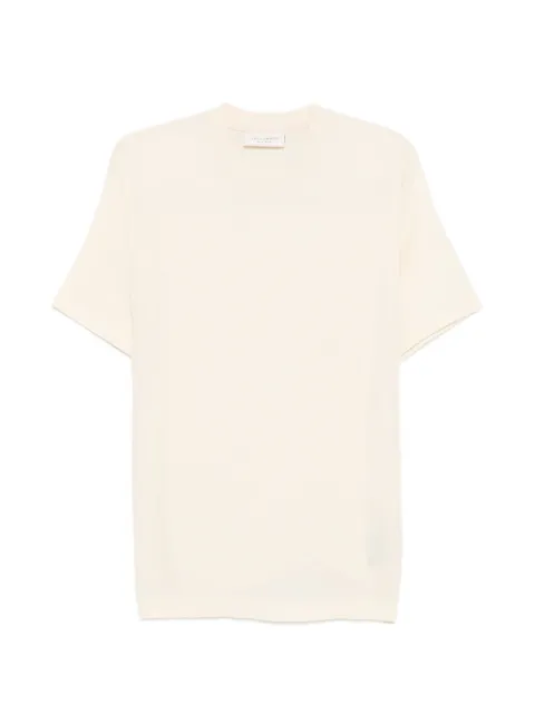 YES LONDON crew-neck T-shirt Neutrals XM4163