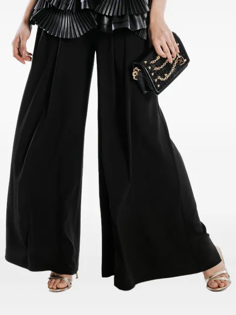 Babylone Paris pleated trousers Black MF0605NERO