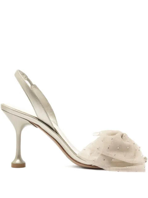 Alexandre Birman 85mm Isabelle heeled sandals Neutrals B357820013