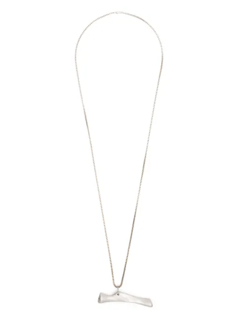 Leon Emanuel Blanck Liquid Straw necklace Silver LIQUIDSTRAW