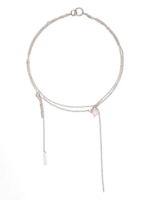 Justine Clenquet Nikki necklace Silver NIKKINECKLACE