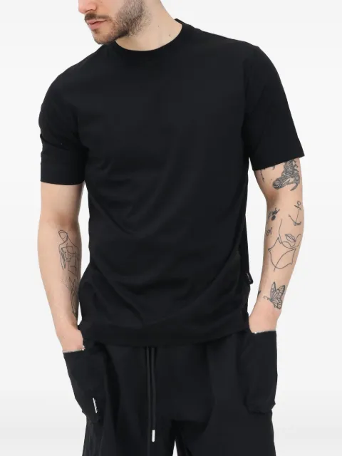 YES LONDON cotton T-shirt Black XM4171NR