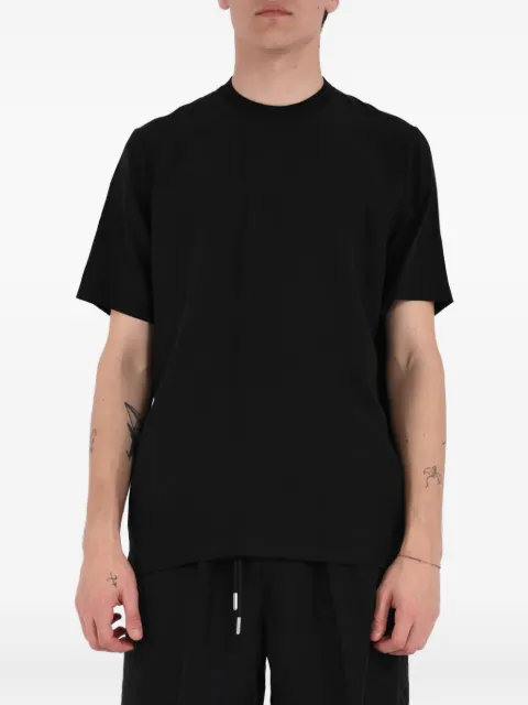 YES LONDON cotton T-shirt Black XM4163NR